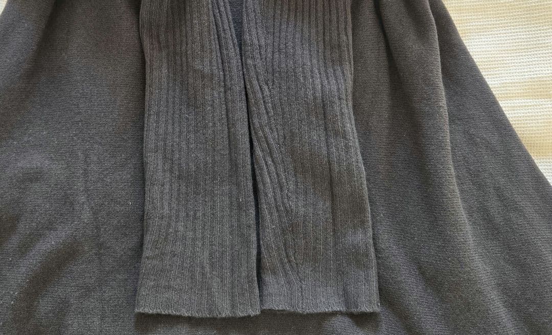 Rick Owens リック・オウエンス ドレープニットカーディガン グレー