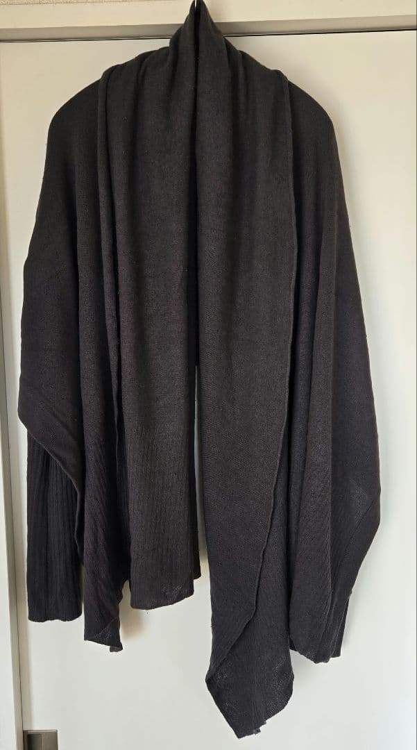 Rick Owens リック・オウエンス ドレープニットカーディガン グレー