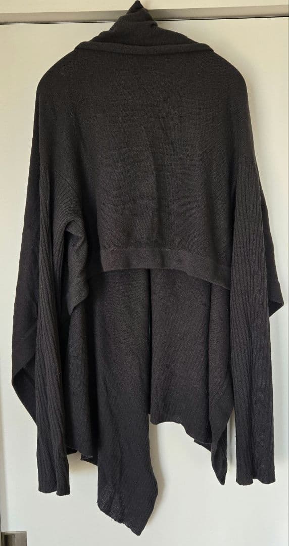 Rick Owens リック・オウエンス ドレープニットカーディガン グレー