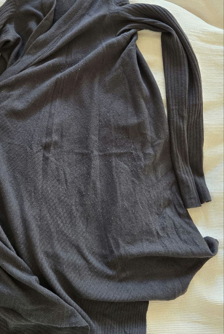 Rick Owens リック・オウエンス ドレープニットカーディガン グレー