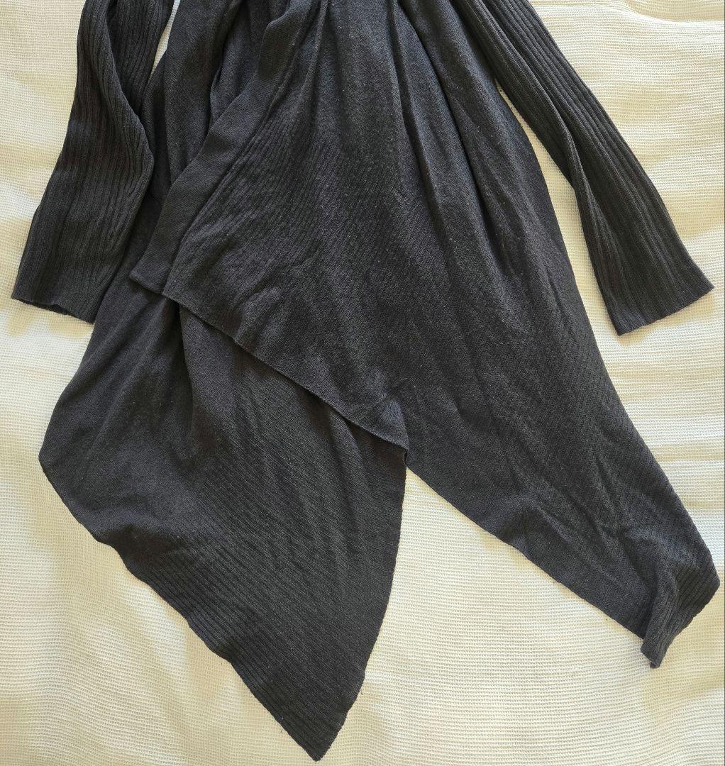 Rick Owens リック・オウエンス ドレープニットカーディガン グレー