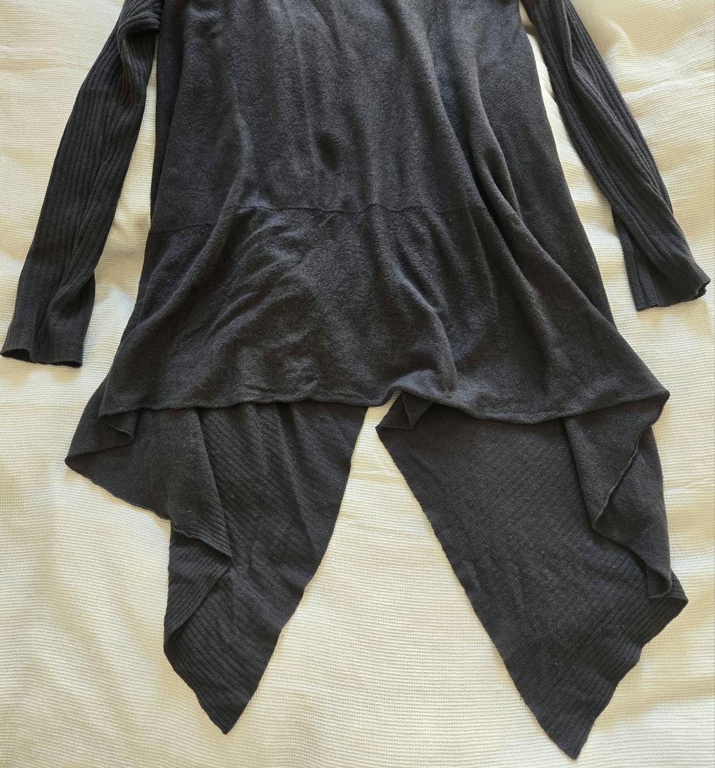 Rick Owens リック・オウエンス ドレープニットカーディガン グレー