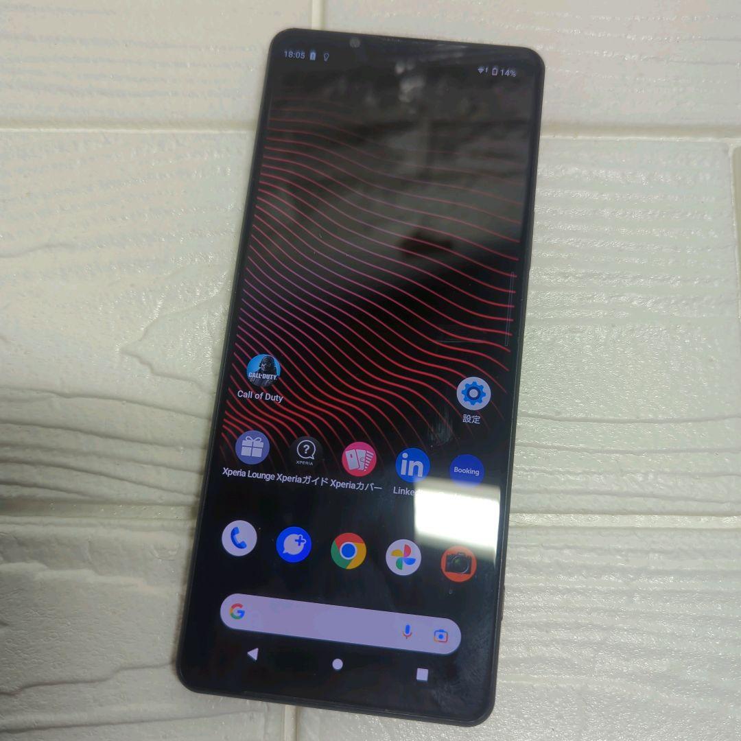 ジャンク SONY Xperia1 Ⅲ ブラック エクスペリア SOG03
