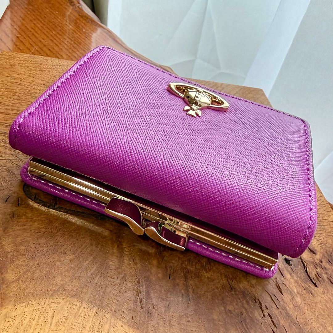 未使用正規品Vivienne Westwood オーブ/三つ折り財布 ピンク