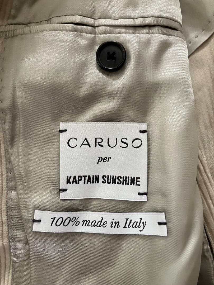 Kaptain Sunshine/carusoコーデュロイジャケット サイズ48