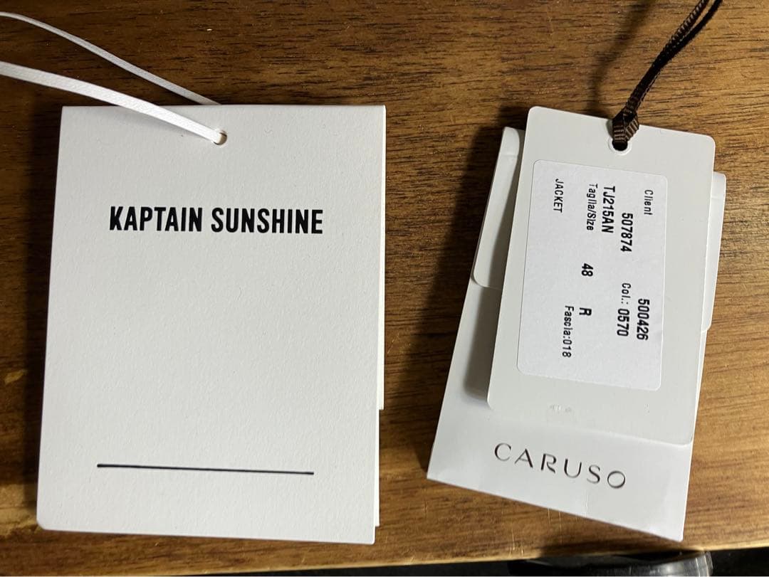 Kaptain Sunshine/carusoコーデュロイジャケット サイズ48
