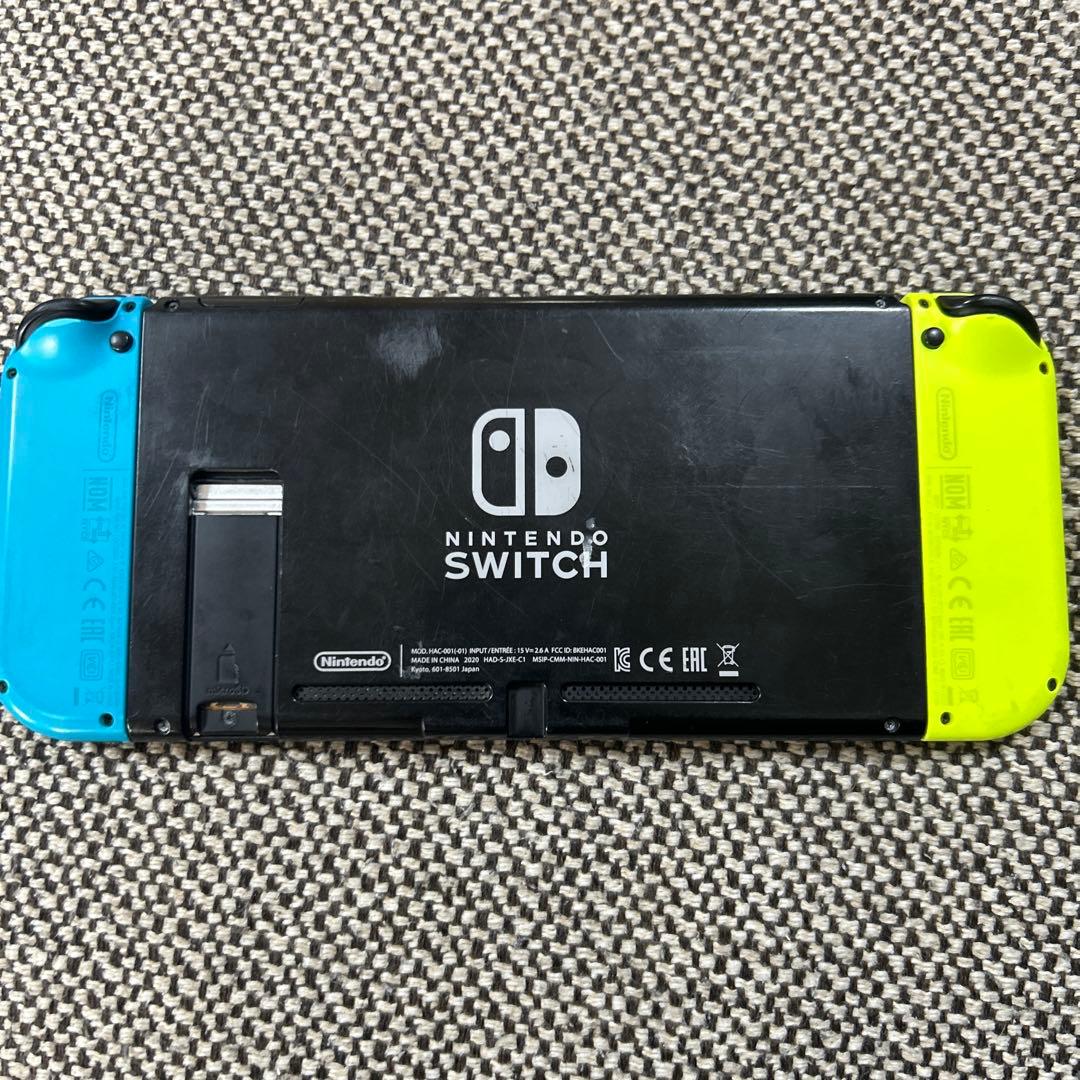 Nintendo Switch 本体 イエロー/ブルー　ジャンク品
