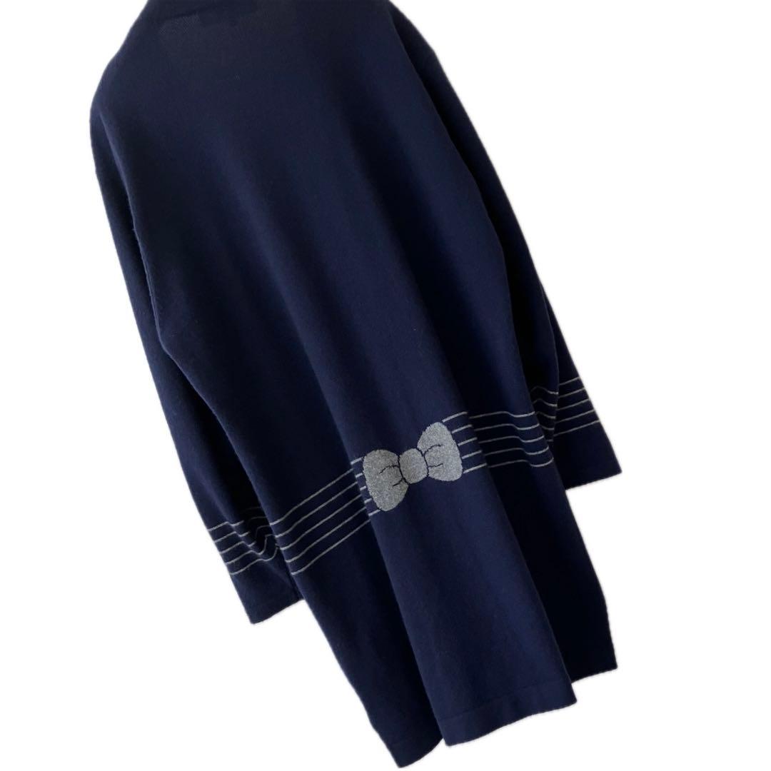 良品 GRES グレ カシミヤ 100% ロングカーディガン 金ボタン ニット