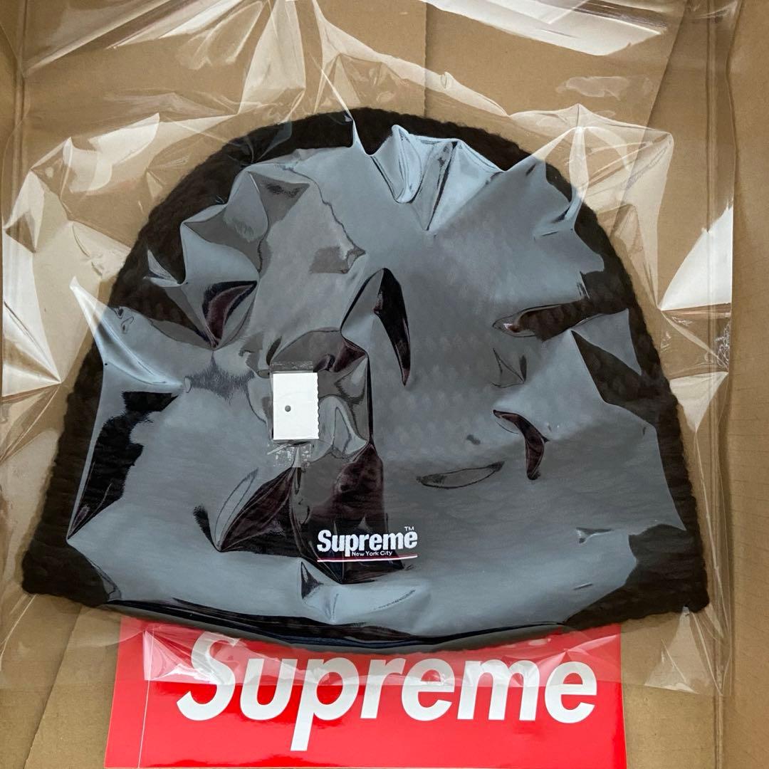 【新品】 Supreme 25FW Diamond Beanie 黒