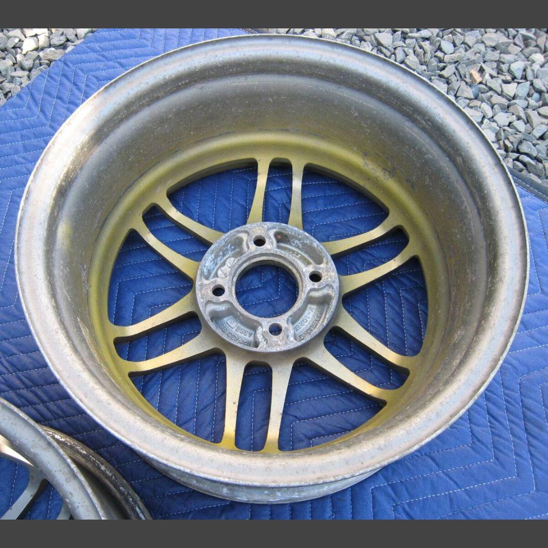 希少 共豊 AME トレーサー 15インチ 7J＋35 PCD100 4H 軽量