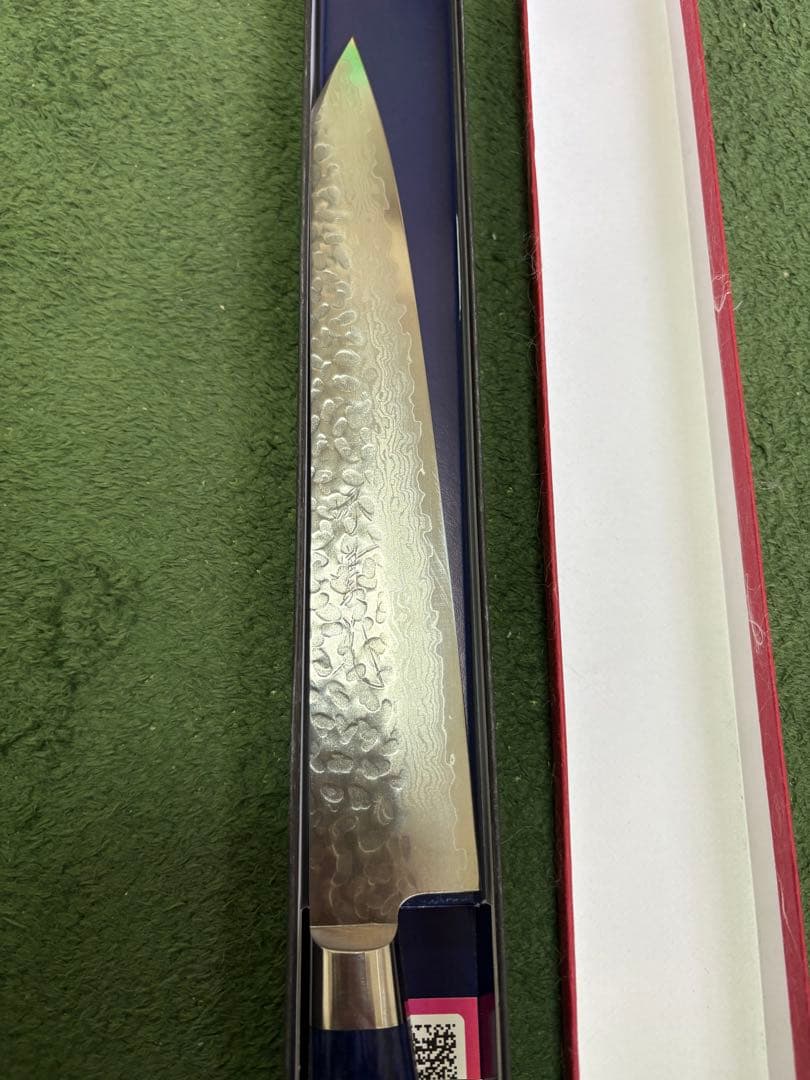 實光刃物 切付け型筋引き(青柄)