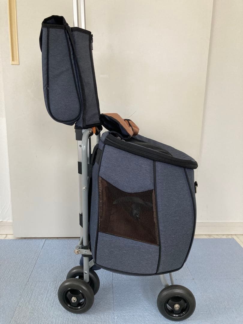 ペットキャリー　スイートハート　Lサイズ　デニムカラー　小型～中型犬用