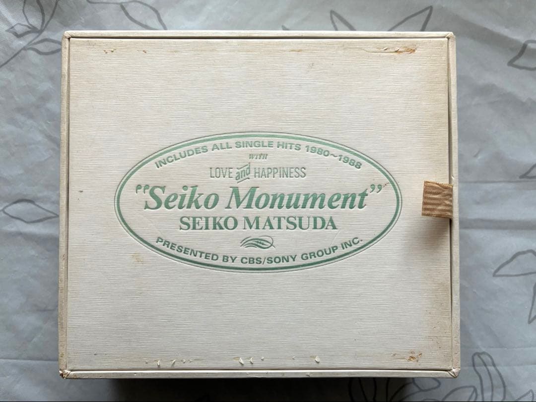 Seiko Monument 松田聖子 CD3枚組ボックスセット