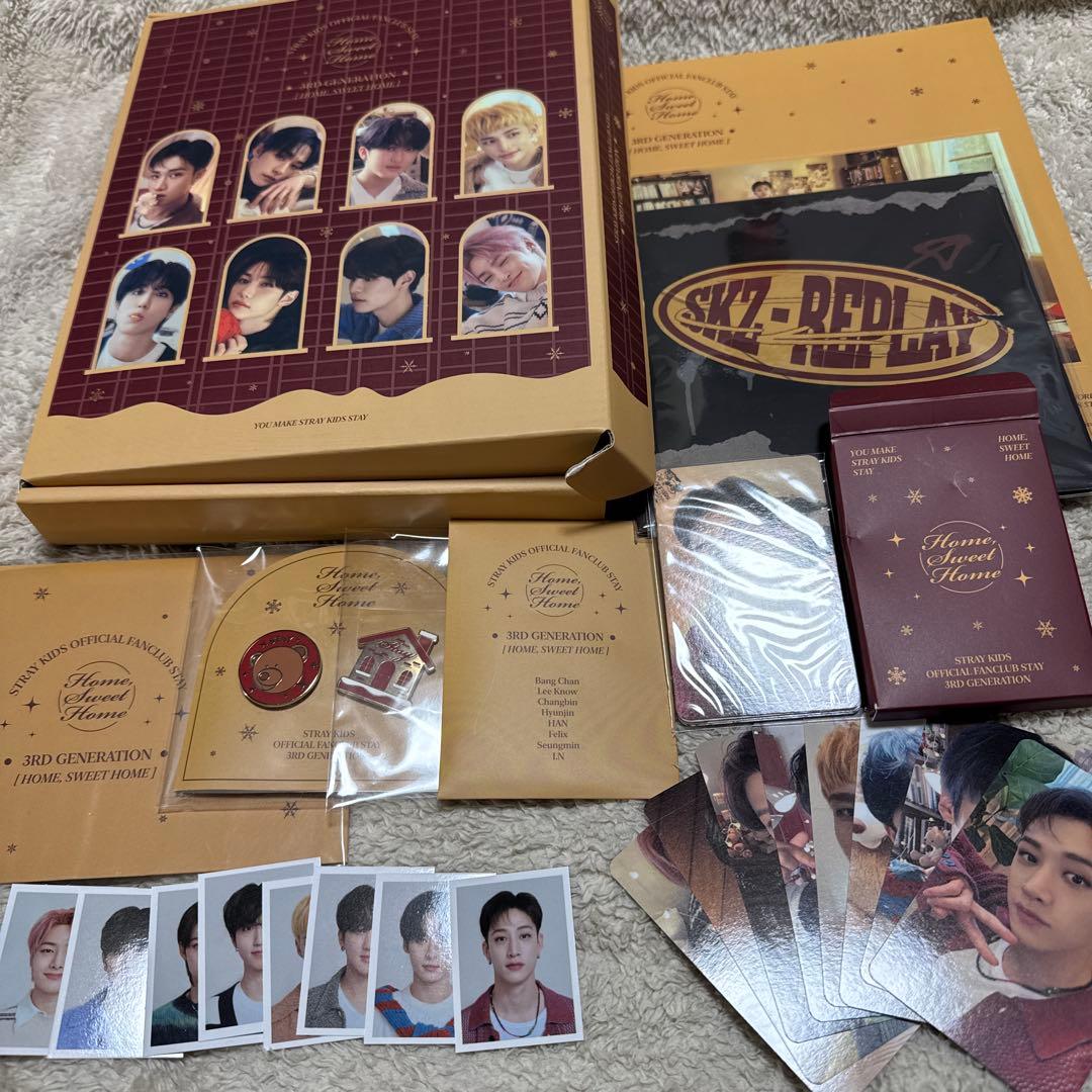 Stray Kids ３期 SKZ REPLAY キット kit 本国FC cd