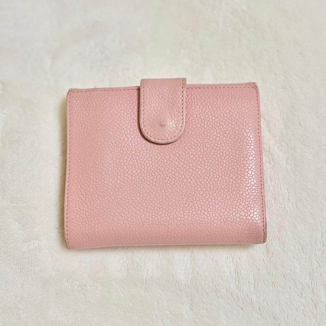 ✨正規品✨ CHANEL シャネル 二つ折り財布 ココマーク Wホック