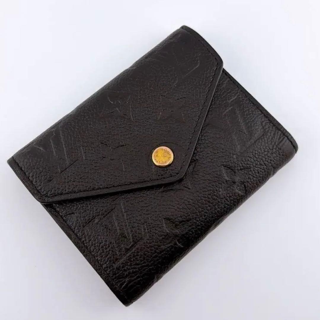 【極美品】ルイヴィトン モノグラム アンプラント ヴィクトリーヌ 三つ折り財布