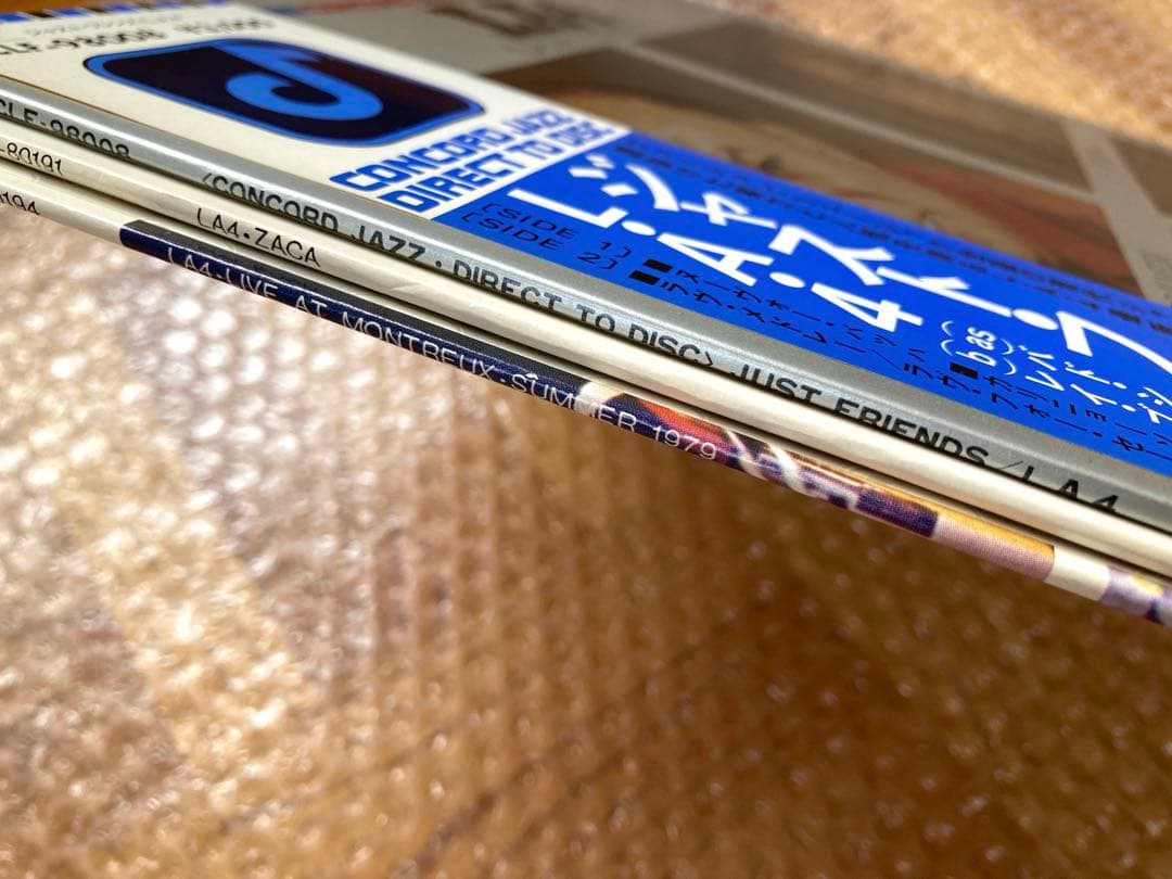 【美品良品ジャズ】LP L.A.4 //ジャスト・フレンズ/ライヴ/ザカ/