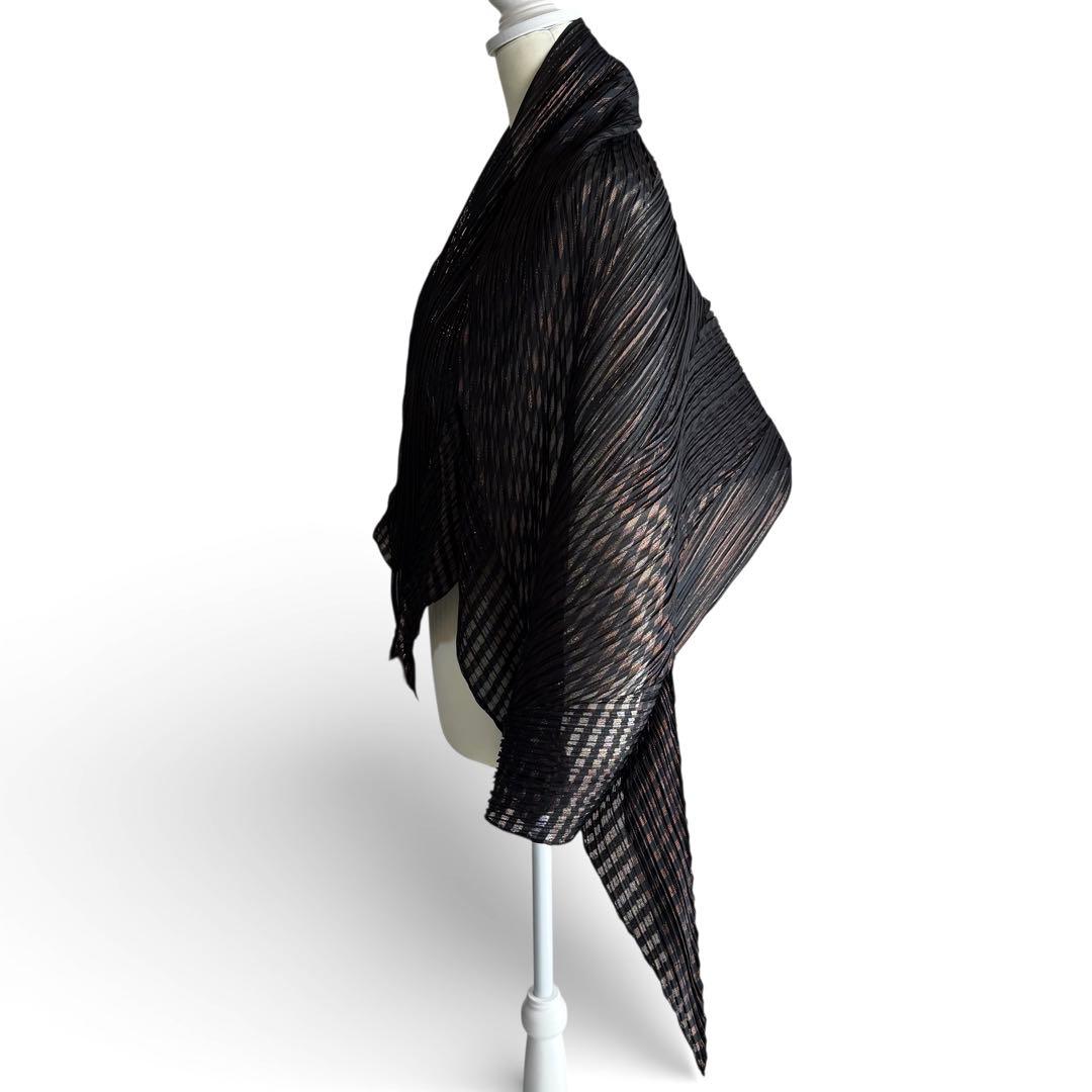 美品✨ISSEY MIYAKE イッセイミヤケ プリーツ 変形 ストール