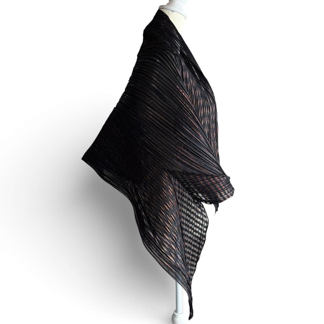美品✨ISSEY MIYAKE イッセイミヤケ プリーツ 変形 ストール