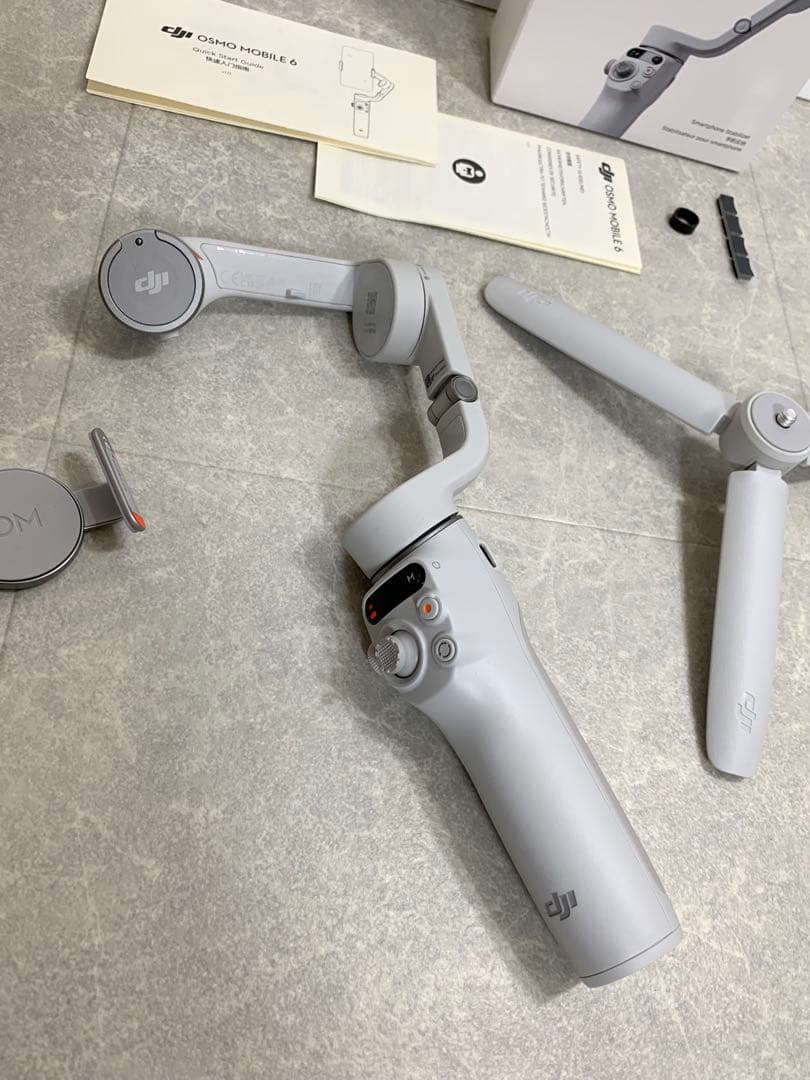 DJI Osmo Mobile 6 スタビライザー Pグレー 3軸 トラッキング