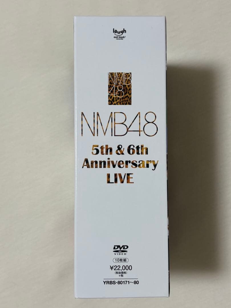 NMB48 5th&6th Anniversary LIVE DVD(10枚組)