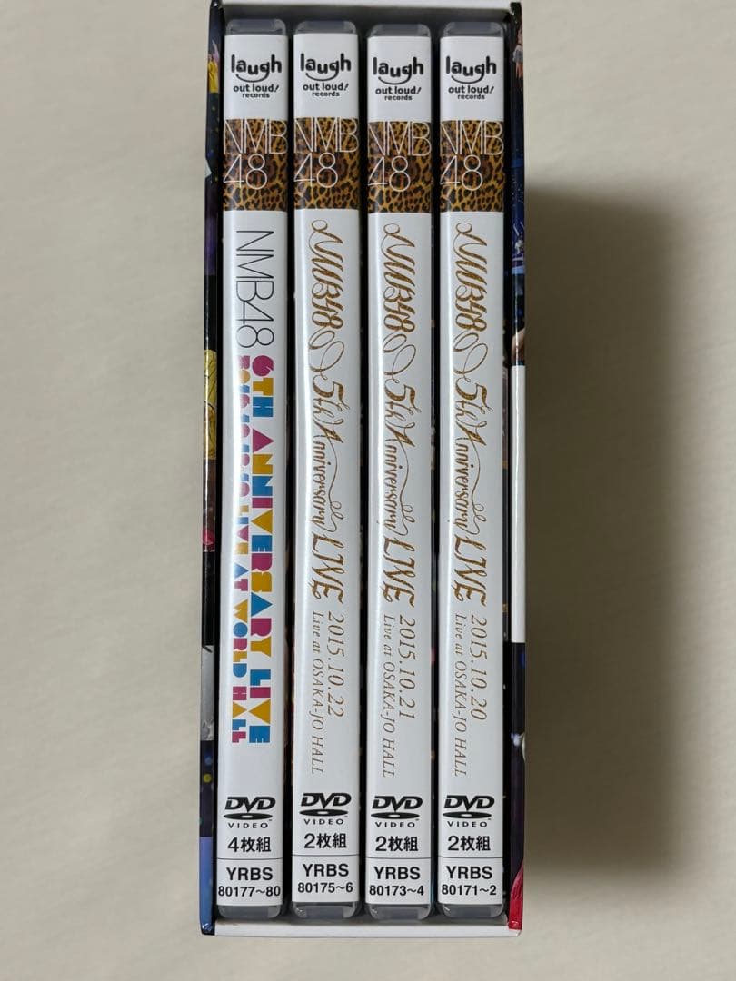 NMB48 5th&6th Anniversary LIVE DVD(10枚組)