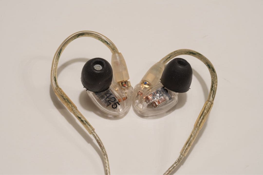 SHURE SE425 純正ケーブル付 イヤホン+ BT1
