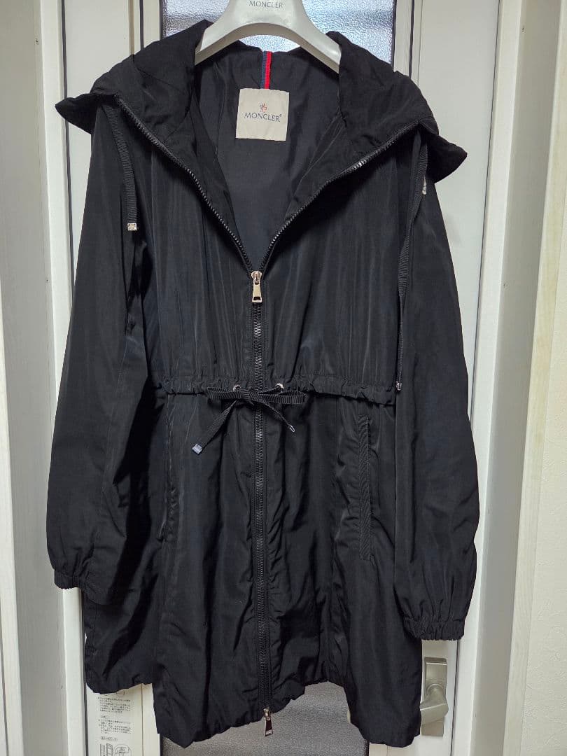 確実正規品　MONCLER　ブラック 【希少サイズ3】スプリングコート