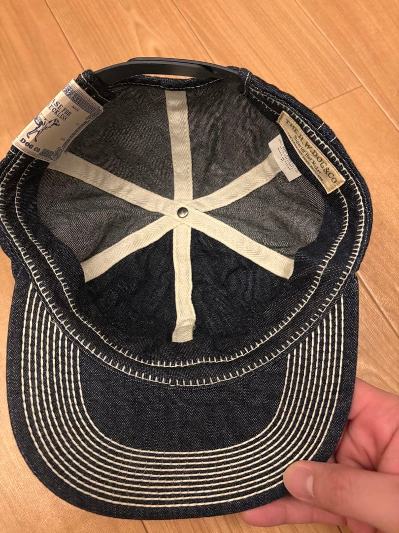 H.W.DOG & CO. デニムワークキャップ
