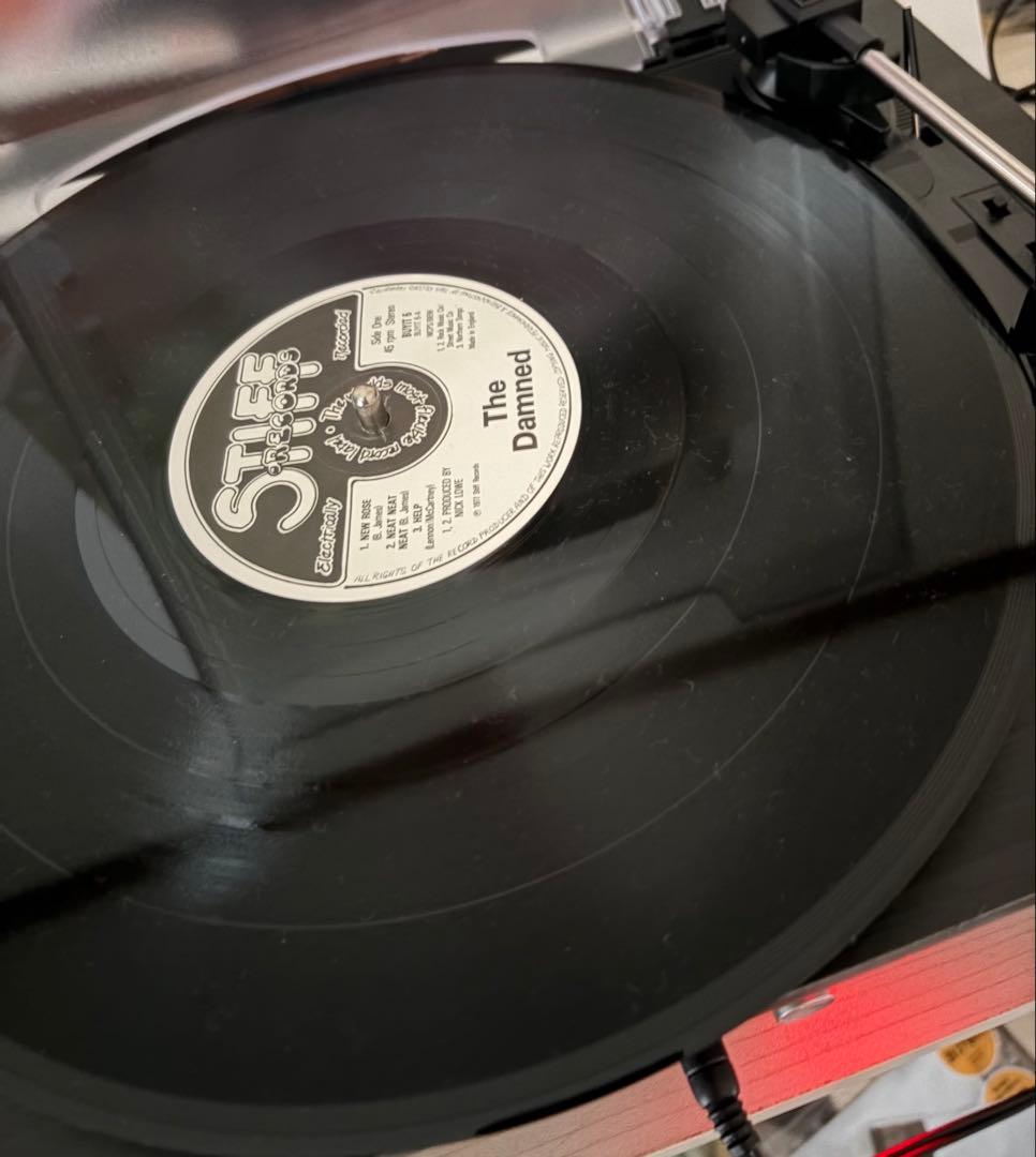 ダムド　The Damned New Rose/Help UK 7\" レコード