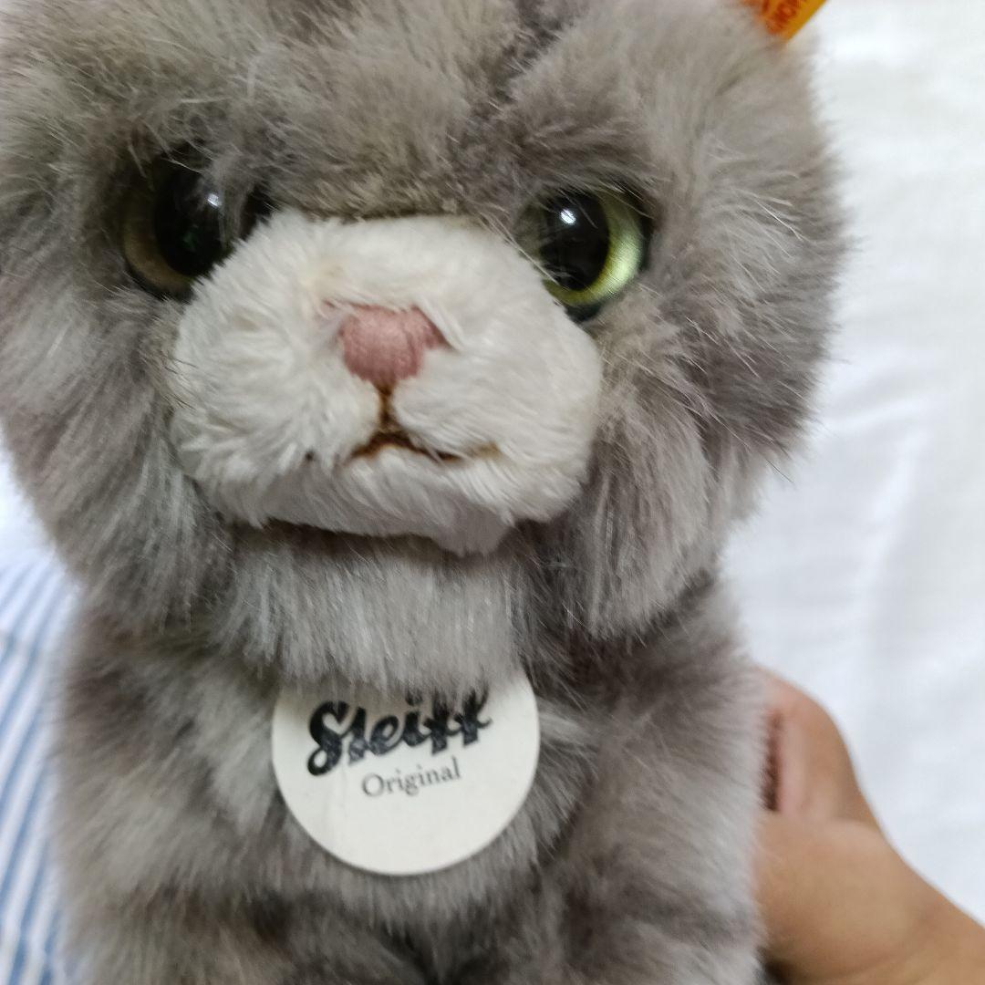 Stiff シュタイフ 猫 グレー