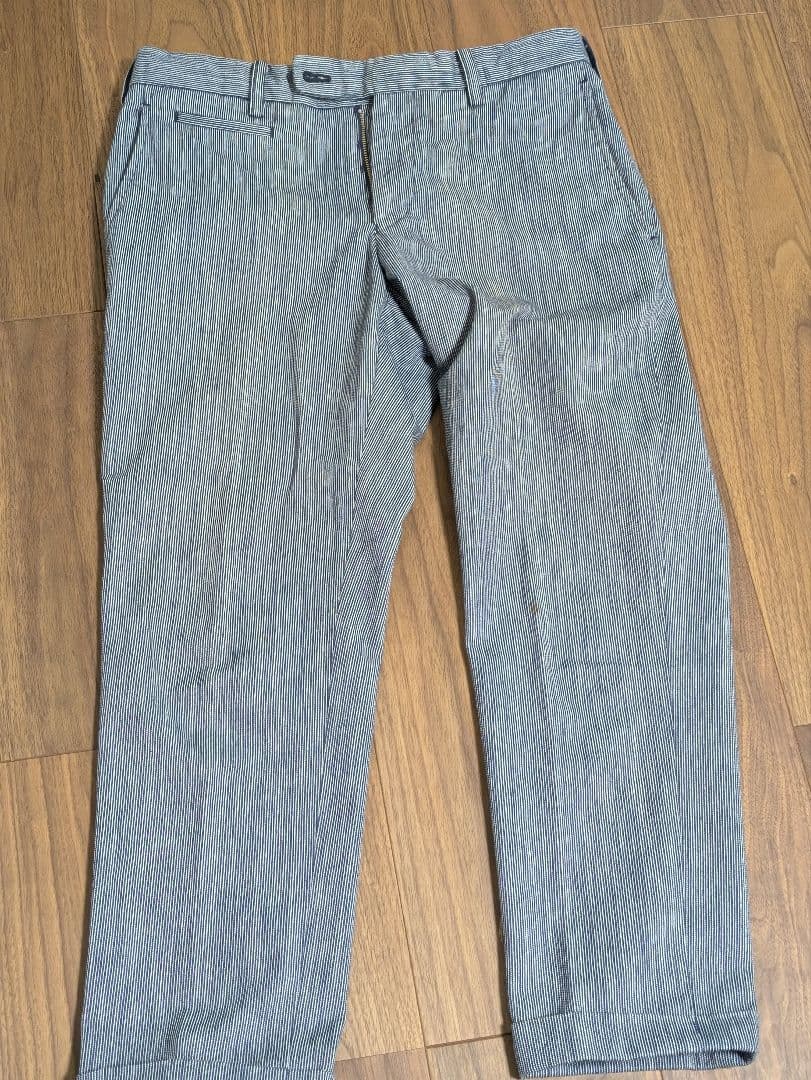 525 DENIM ストライプ テーラードジャケット 3点セット