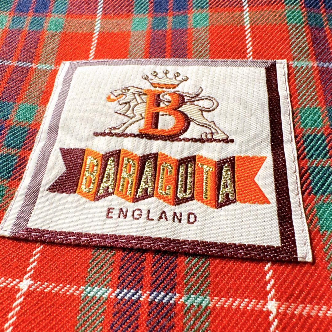 BARACUTA G9 ハリントン 深緑 ラムレザー Mサイズ ダブルジップ
