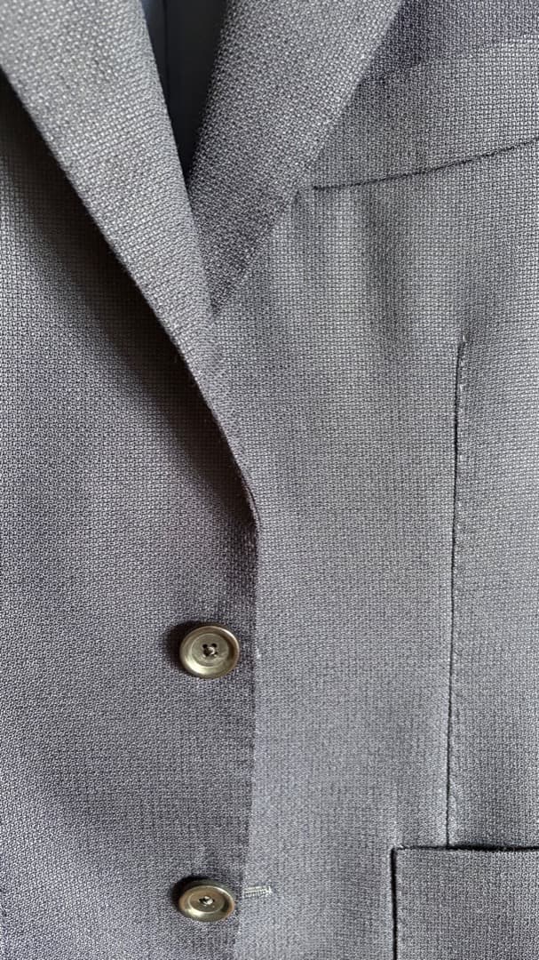 BEAMS F CANONICO ポップサックジャケット 42 日本製 ネイビー