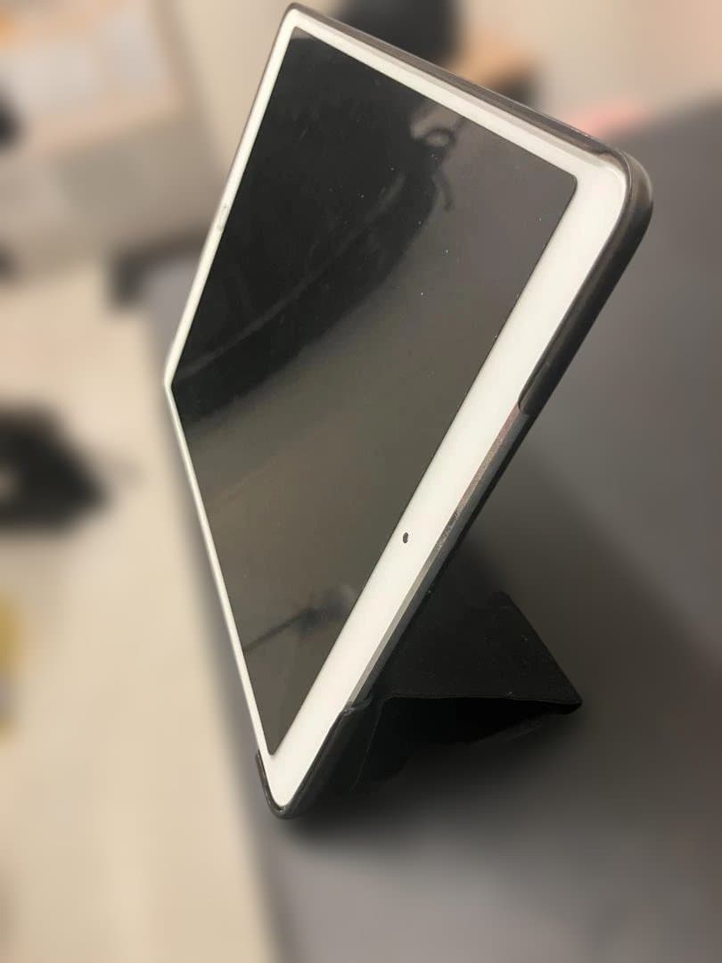 Apple iPad air2シルバー ケース付き