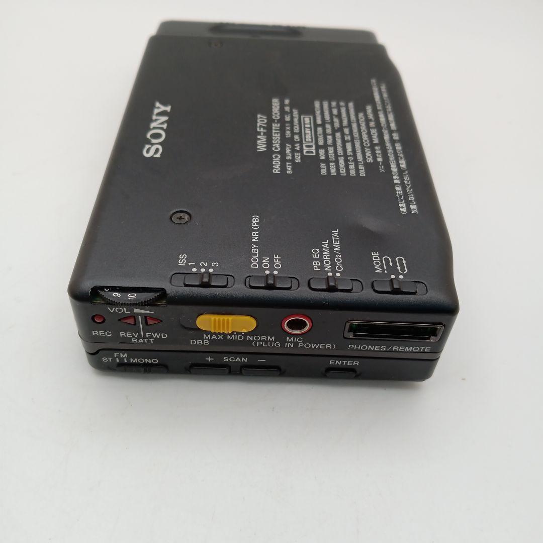[Z995]SONY WALKMAN カセットウォークマン　WM-F707