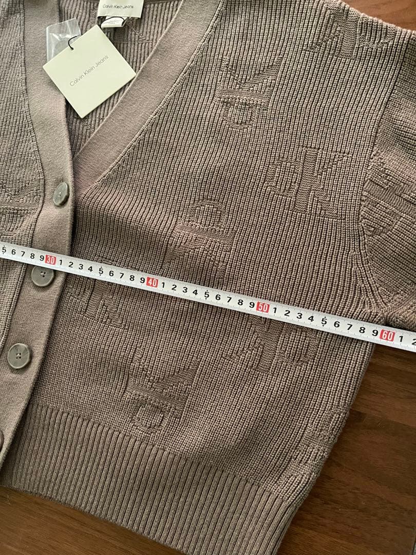   jeansクロップド丈カーディガン 新品