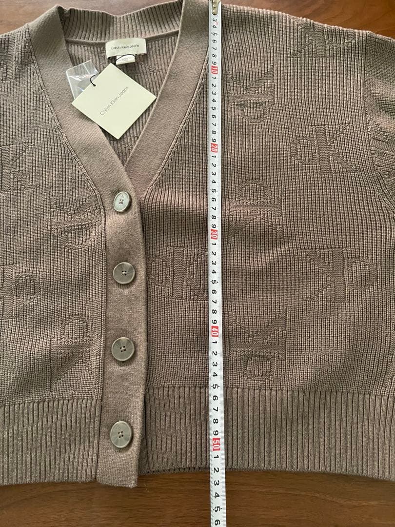   jeansクロップド丈カーディガン 新品