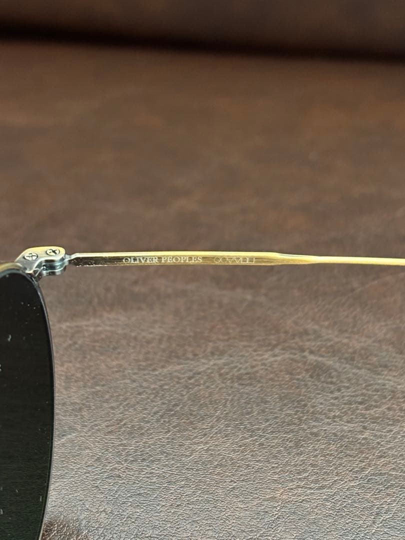 OLIVER PEOPLES MANDEL AG-C サングラス 美品