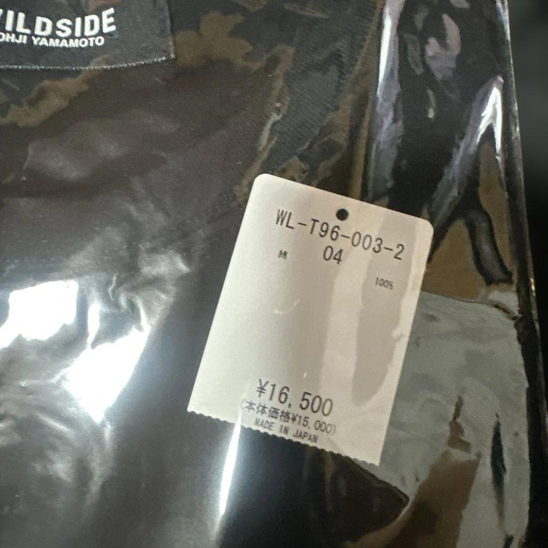 最終値下WILDSIDE ヨウジヤマモトSAEKOプリント Tシャツ サイズ04