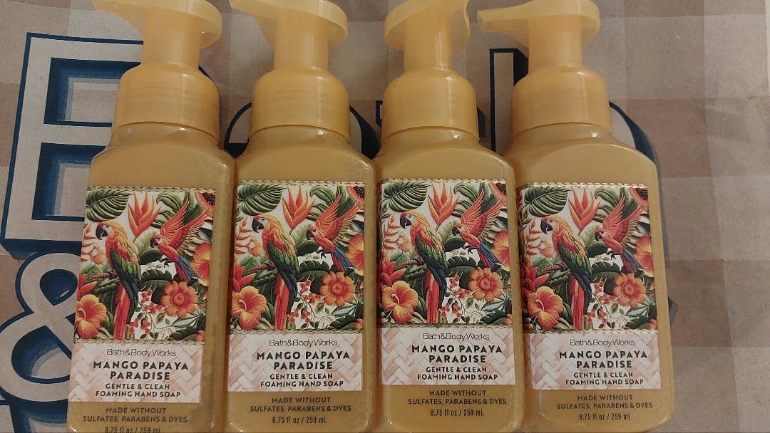 Mango Papaya Paradise ハンドソープ 4本セット