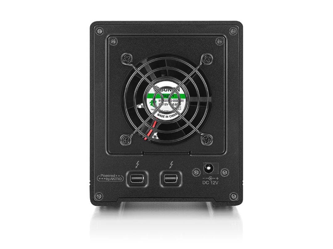 AKiTiO Quad 4ベイ外付けハードディスク TB3 アダプタ