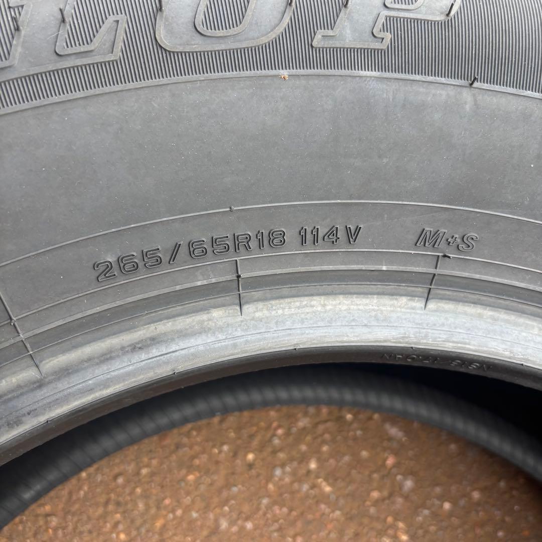 【未使用・新品】265/65R18 夏タイヤ4本セット