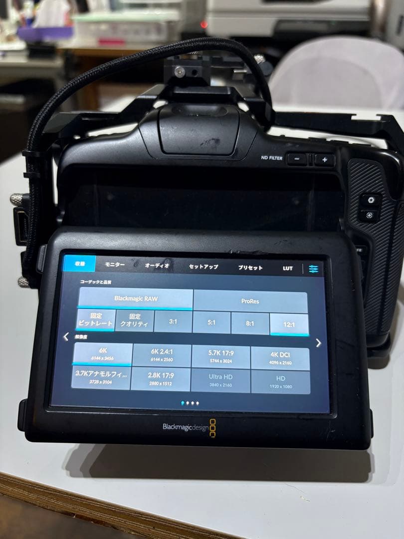 BMPCC 6K Pro 本体　ゲージセット