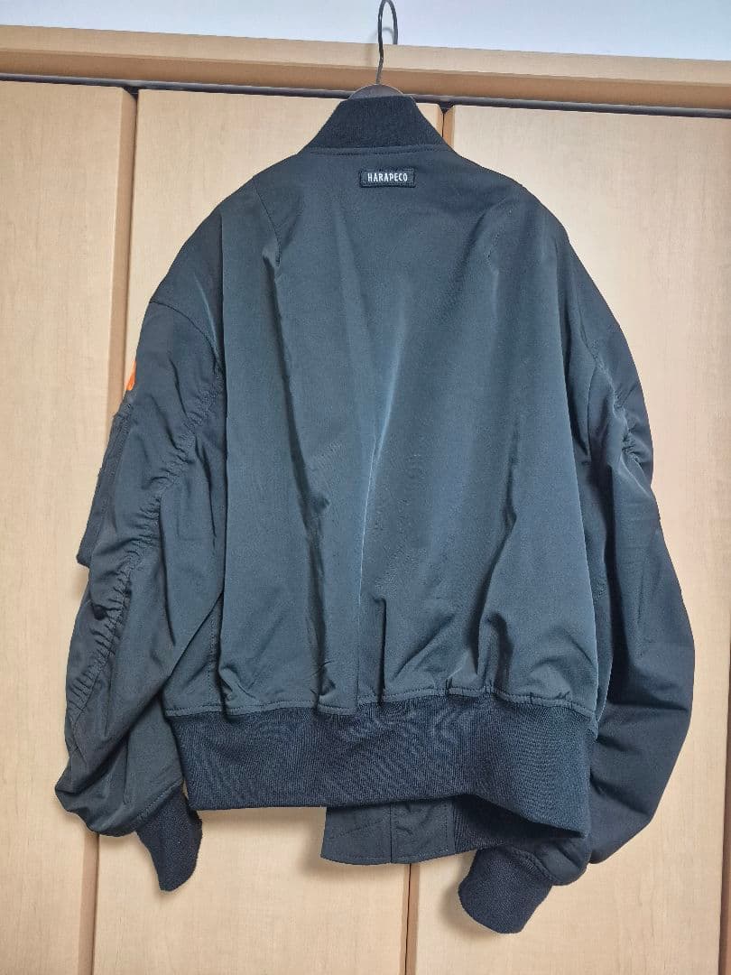 はらぺこ商店　Short MA-1 - ブラック　Mサイズ（おまけ付き）