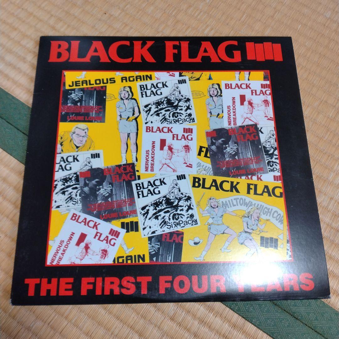 BLACK FLAG ブラックフラッグ　レコード４枚セット