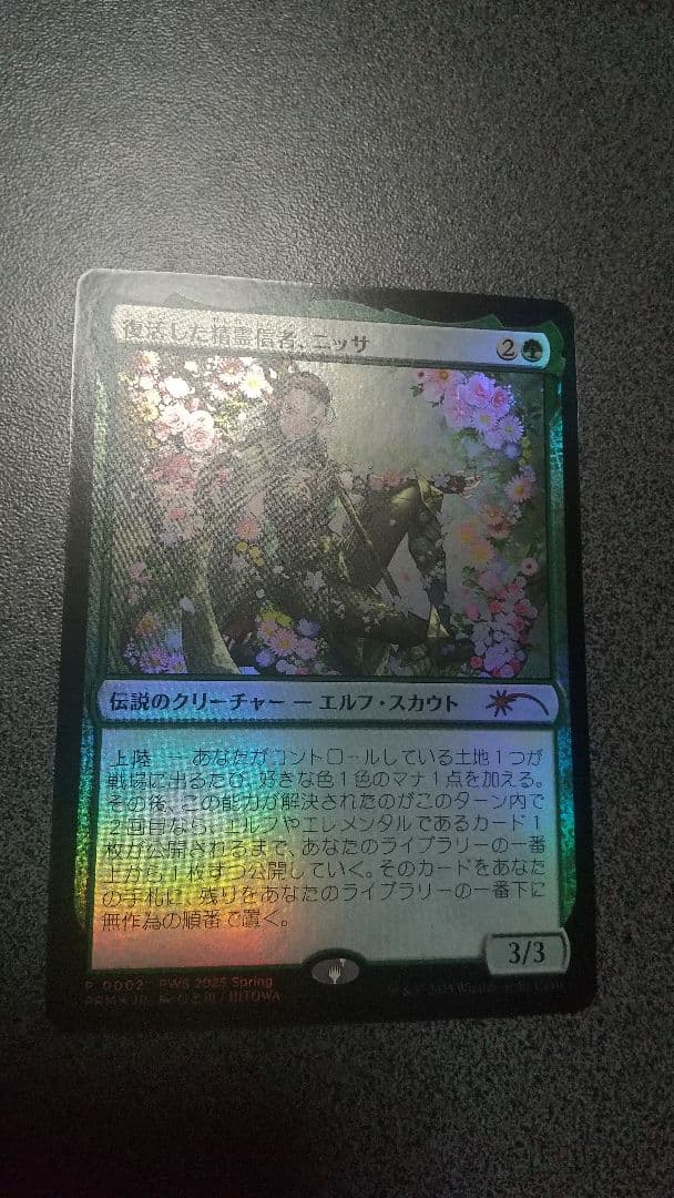 復活した精霊信者、ニッサ 日本語版