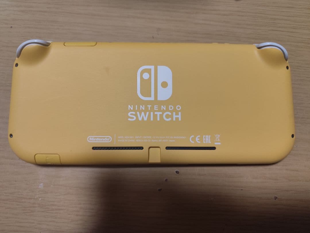 Nintendo switch lite イエロー ジャンク