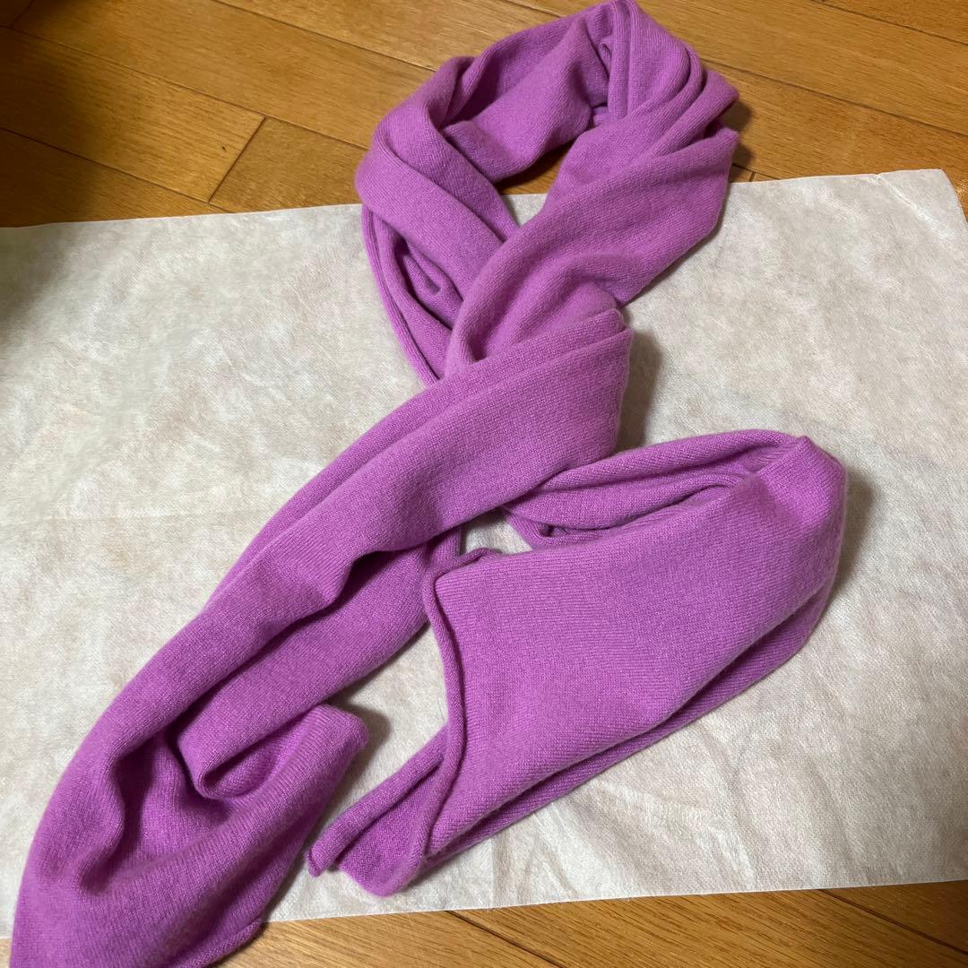 Cruciani クルチアーニ カシミヤ 100％ ふわふわ 美発色ストール