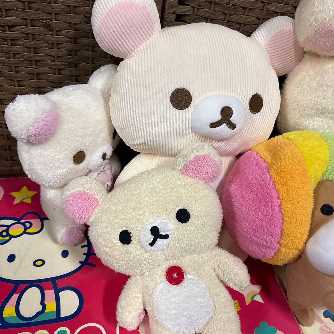 サンエックスぬいぐるみまとめ売り アフロ犬 コリラックマ